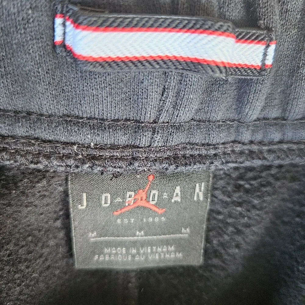 Nike Air Jordan Essentials Men's Fleece Shorts Black Medium Jumpman DA9826-010
